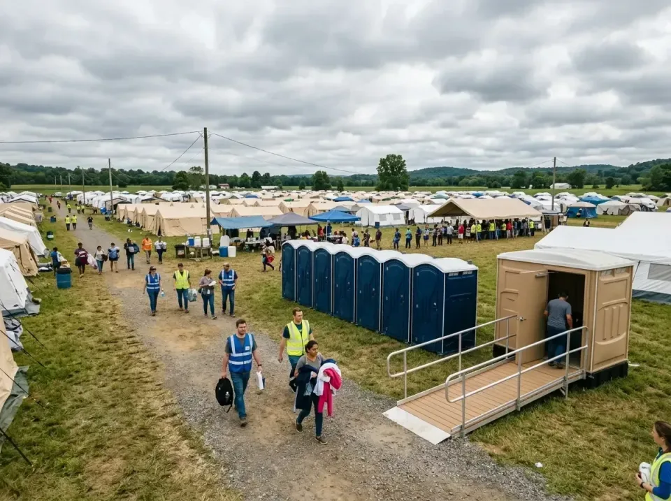 disaster-relief-camp-restrooms-010 — frequently asked questions, Dumpster & Portable Bathrooms Rental in Houghton Lake, MI